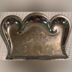Elegant Silver Cookware Tray
